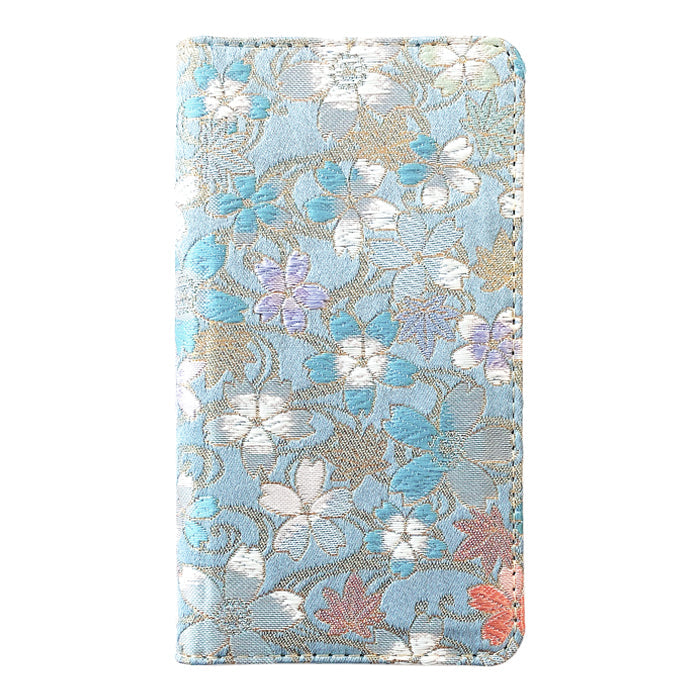 【SO-far】 AQUOS wish5 SH-52F ケース SH-M32 A502SH カバー 手帳型 西陣織 明 手帳型ケース sh52f shm32 アクオス スマホケース