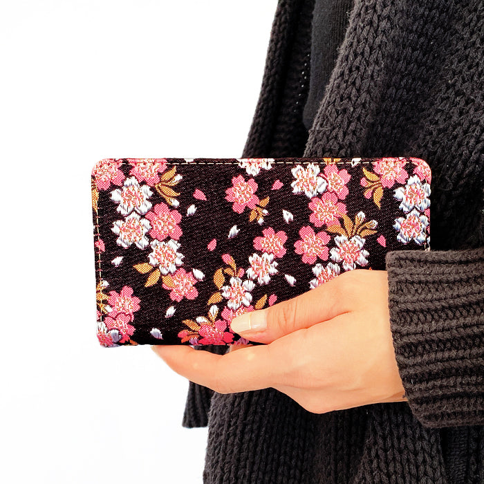 【SO-far】 AQUOS R3 ケース 手帳型 SH-04L SHV44 808SH カバー 西陣織 宵 手帳型ケース sh04l アクオス スマホケース
