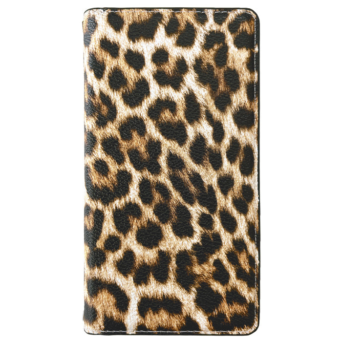 【SO-far】 AQUOS zero6 ケース 手帳型 SHG04 A102SH SH-RM18 カバー ヒョウ柄 手帳型ケース shrm18 アクオス ゼロ6 スマホケース