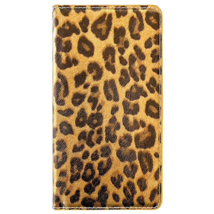 【SO-far】 OPPO Reno A ケース カバー 手帳型 ヒョウ柄 手帳型ケース オッポ renoa スマホカバー