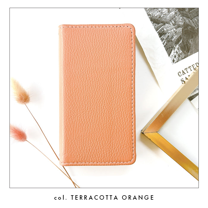 【SO-far】 Libero 5G ケース A003ZT カバー 手帳型 本革 ニュアンスカラー 手帳型ケース リベロ スマホケース スマホカバー