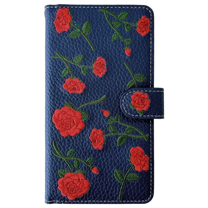 【SO-far】 iPhone17 ケース iPhone 17 カバー 手帳型 バラ刺繍 手帳型ケース アイフォン17 スマホケース