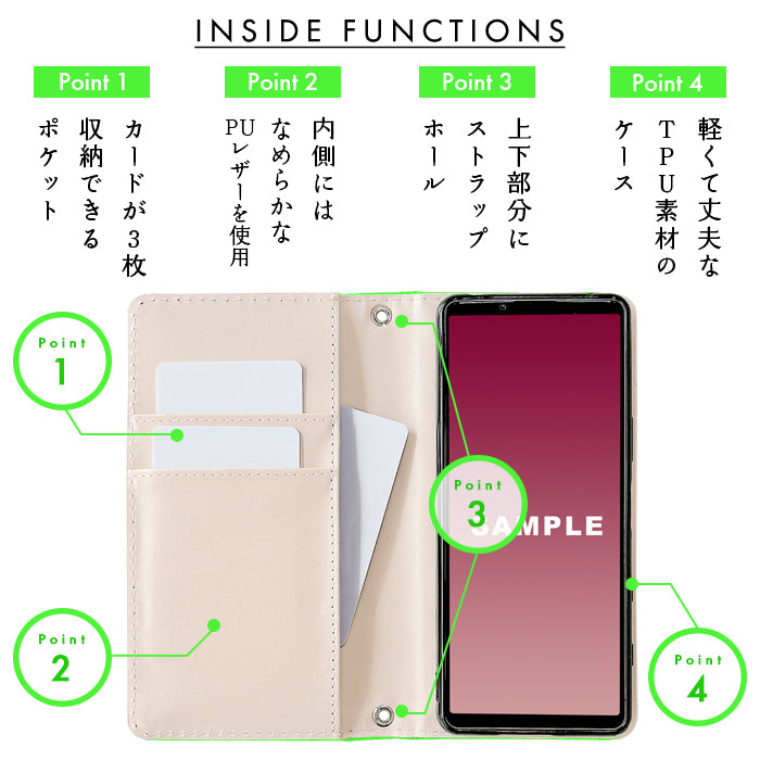 【SO-far】 Galaxy S20 5G カバー 手帳型 SC-51A SCG01 ケース 本革 ネオンカラー 手帳型ケース galaxys20 docomo au sc51a ギャラクシー スマホケース