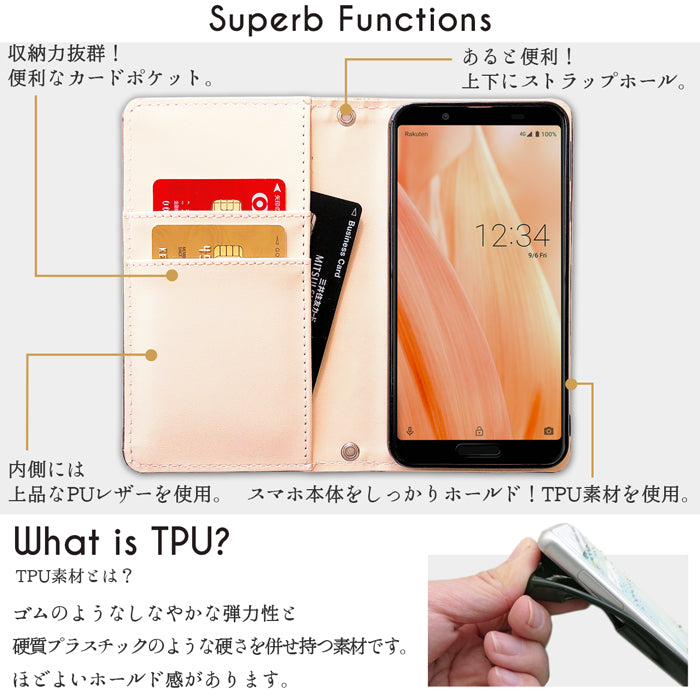 【SO-far】 Galaxy Feel カバー 手帳型 SC-04J ケース 本革 メタリック 手帳型ケース galaxyfeel docomo sc04j ギャラクシー スマホケース