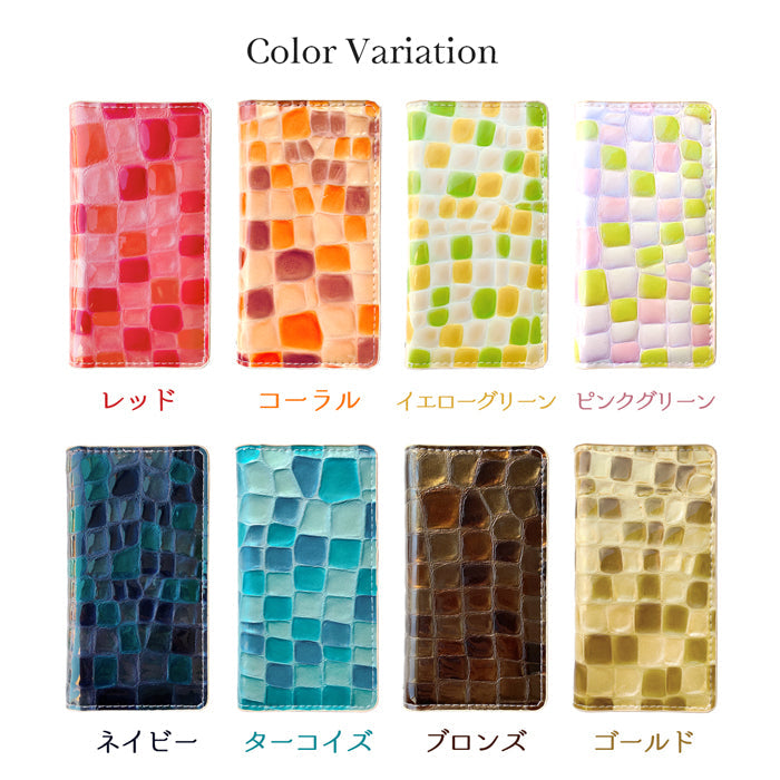 【SO-far】 AQUOS wish5 SH-52F ケース SH-M32 A502SH カバー 手帳型 本革 上品なステンドグラス 手帳型ケース sh52f shm32 アクオス スマホケース