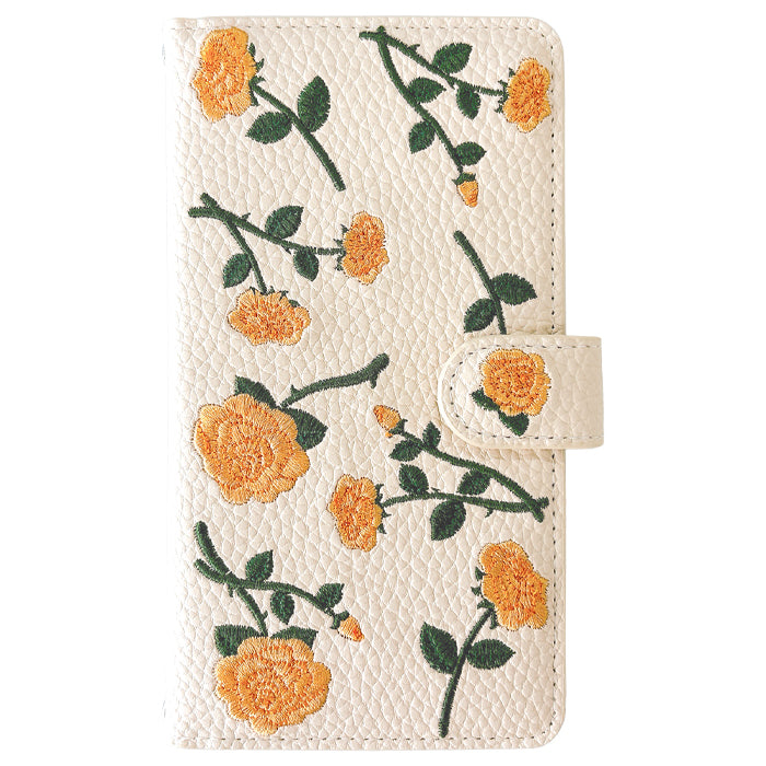 【SO-far】 XPERIA 10 V SO-52D ケース SOG11 カバー A302SO XQ-DC44 手帳型 バラ刺繍 手帳型ケース so52d エクスペリア スマホケース