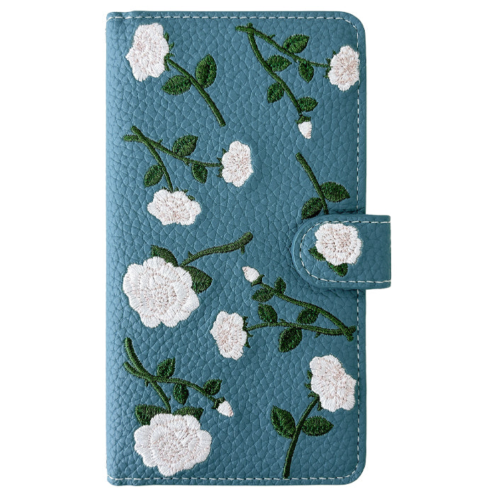 【SO-far】 iPhone 15 pro max iPhone15proMax ケース カバー 手帳型 バラ刺繍 手帳型ケース アイフォン15プロマックス スマホケース