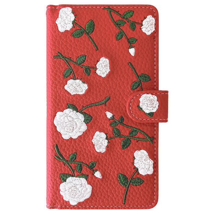 【SO-far】 iPhone17 ケース iPhone 17 カバー 手帳型 バラ刺繍 手帳型ケース アイフォン17 スマホケース