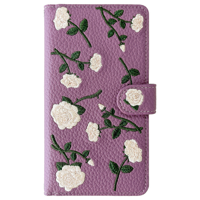 【SO-far】 iPhone17 ケース iPhone 17 カバー 手帳型 バラ刺繍 手帳型ケース アイフォン17 スマホケース
