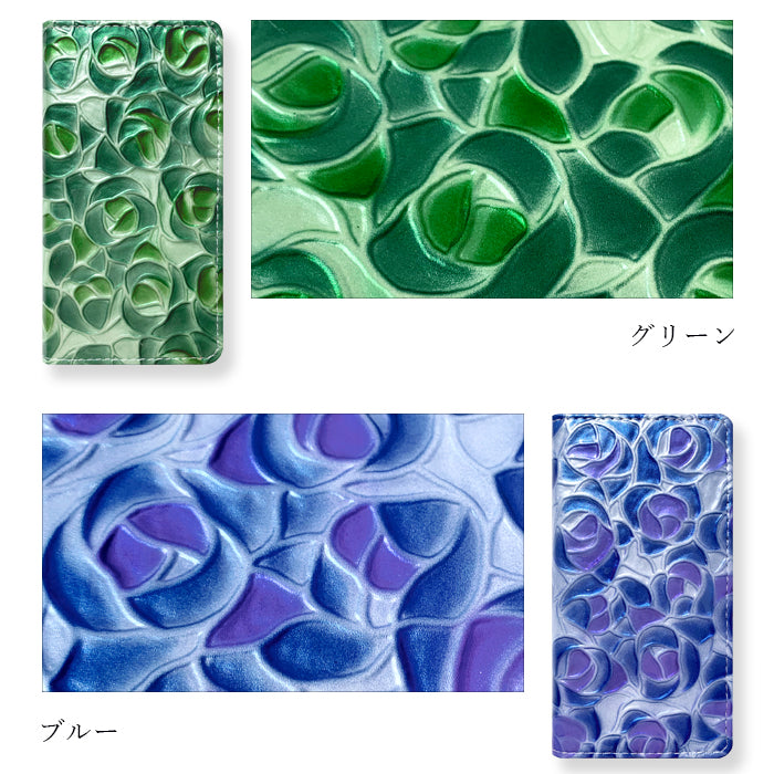 【SO-far】 iPhone 14 pro max iPhone14proMax ケース カバー 手帳型 本革 ステンドグラスローズ 手帳型ケース アイフォン14プロマックス スマホケース